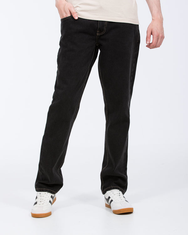 2t Elliot Tall Straight Fit Jeans (washed black)