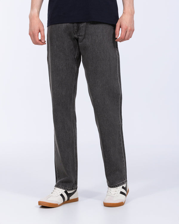 Blend Hohe Flocken Locker Geschnittene Jeans (denim grau)