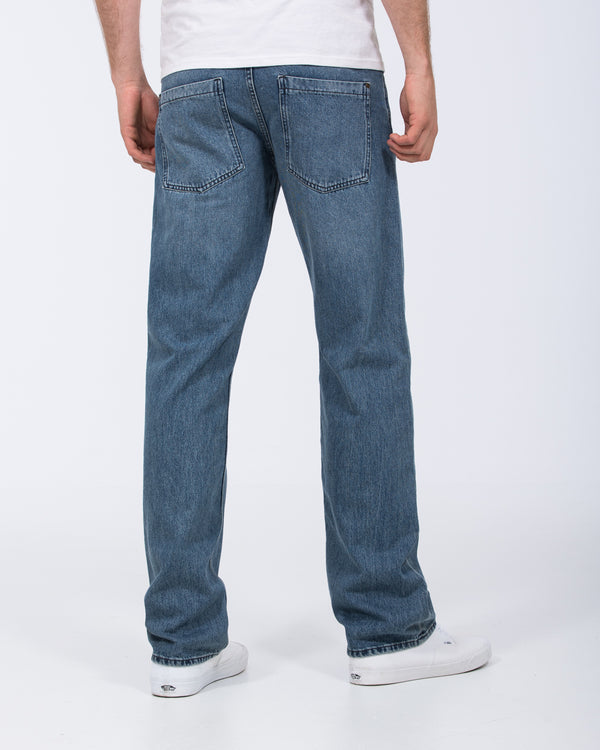 Blend Flake Relaxed Fit Tall Jeans (mid blue)