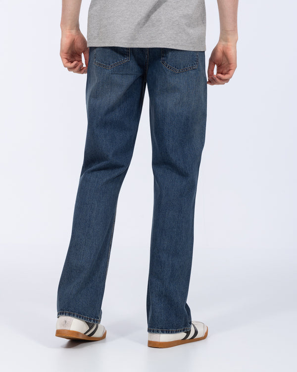 Blend Hohe Ausgestellte Jeans (Denim Mittelblau)
