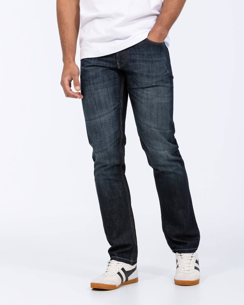 Ed Baxter Regular Fit Tall Mens Jeans Extra Long 38 Leg | Tall Mens ...