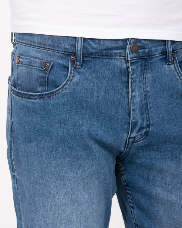 Mish Mash Lange Mirage Jeans (heller Waschung)