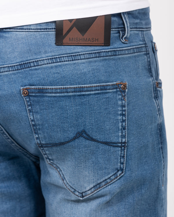 Mish Mash Lange Mirage Jeans (heller Waschung)