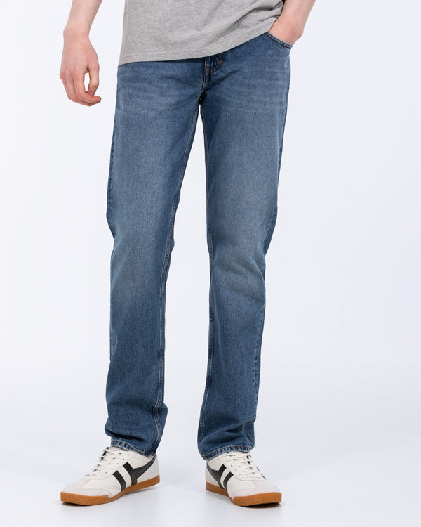 Mustang Denver Tall Straight Fit Jeans (blauer Denim)