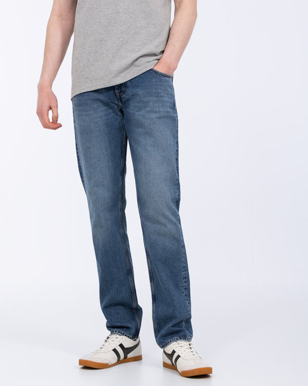 Mustang Denver Tall Straight Fit Jeans (blauer Denim)