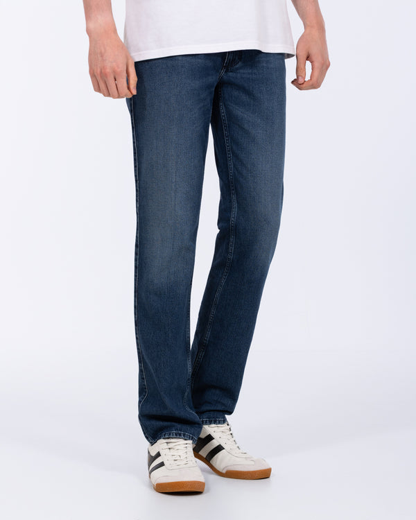 Mustang Tramper Straight Fit Tall Jeans (mid denim blue)