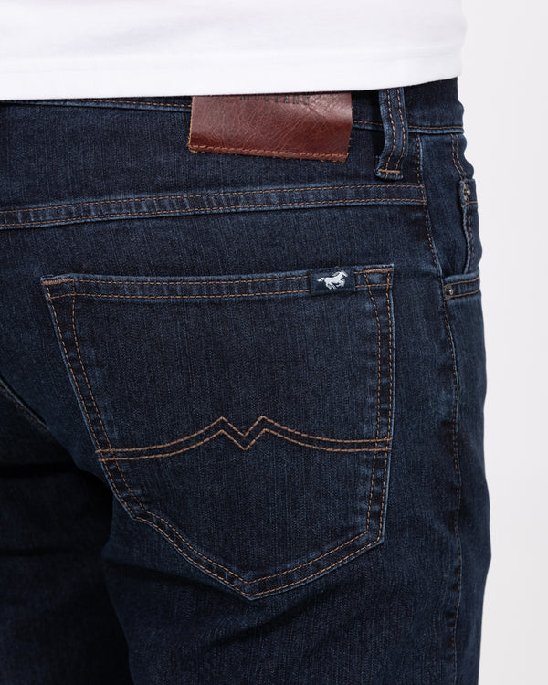 Mustang Tramper Straight Fit Tall Jeans (rinsed wash)