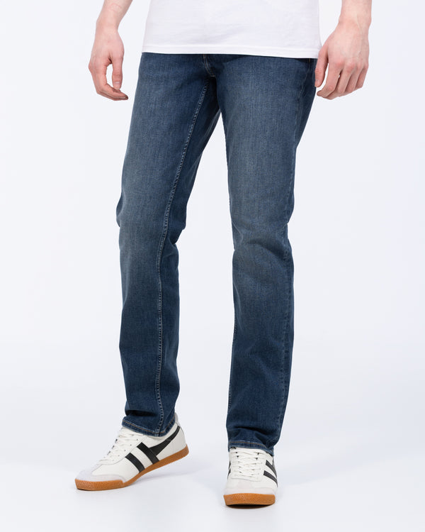 Mustang Washington Gerade Passform Lange Jeans (Denim Mid)