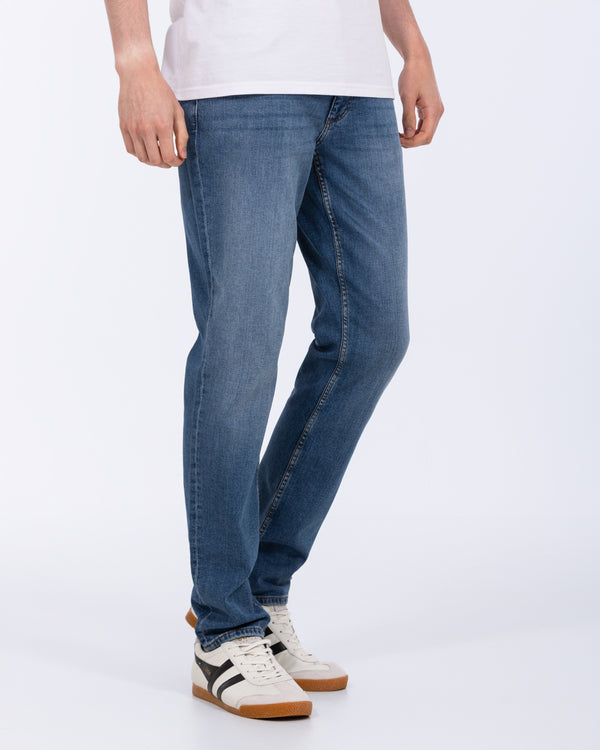 Mustang Washington Gerade Passform Lange Jeans (gewaschener Denim)