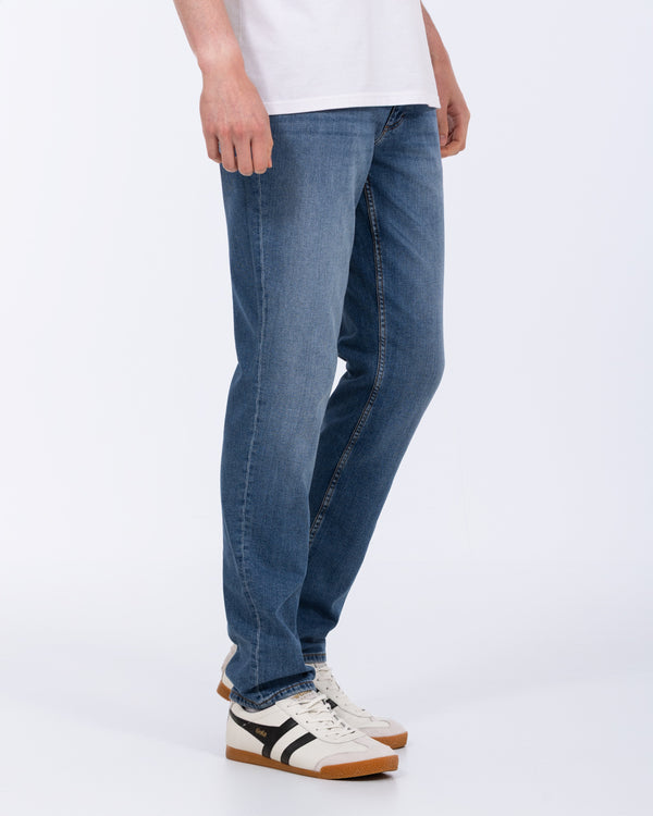 Mustang Washington Gerade Passform Lange Jeans (gewaschener Denim)