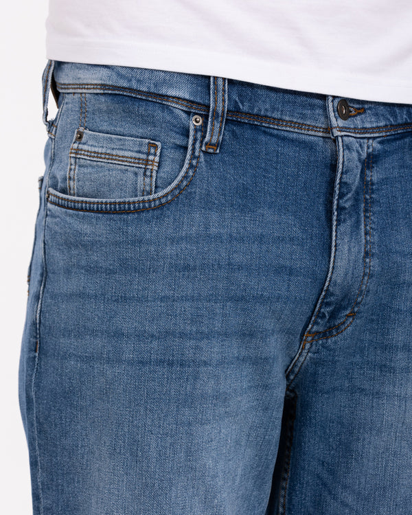 Mustang Washington Gerade Passform Lange Jeans (gewaschener Denim)