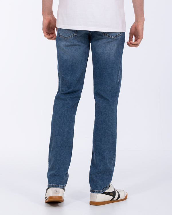 Mustang Washington Gerade Passform Lange Jeans (gewaschener Denim)