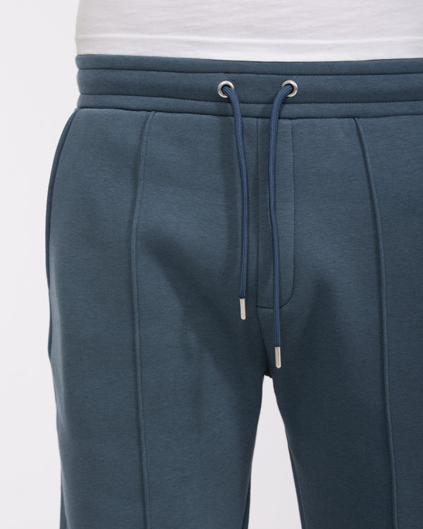 2t Elijah Tall Regular Fit Pintuck Joggers (petrol blue)