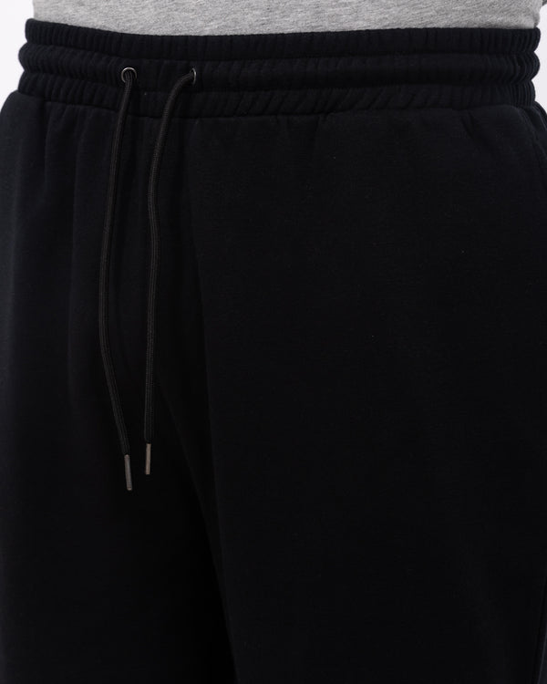 2t Joey Hohe Offene Saum Jogger (schwarz)