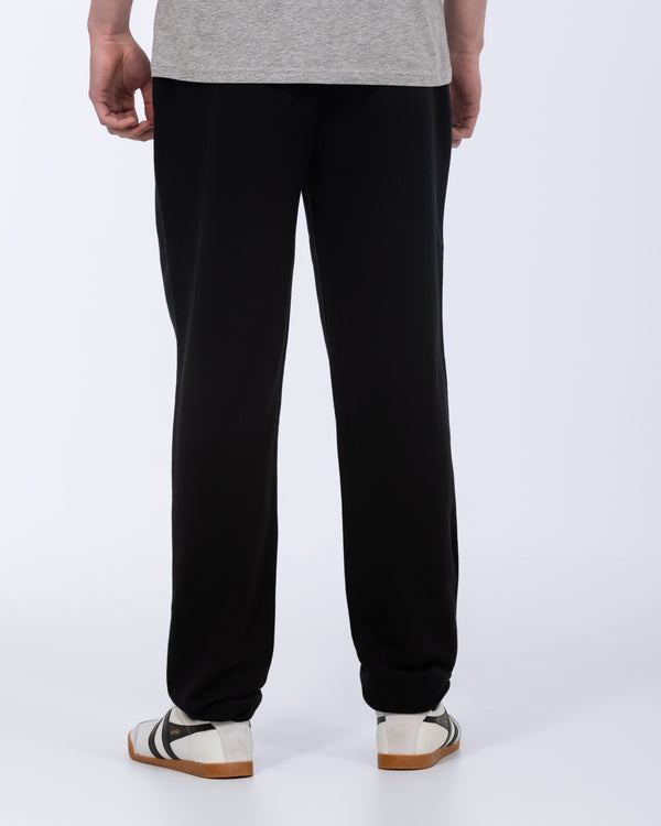 2t Joey Hohe Offene Saum Jogger (schwarz)