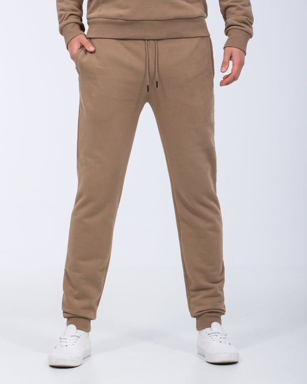 2t Riley Slim Fit Tall Joggers (taupe)