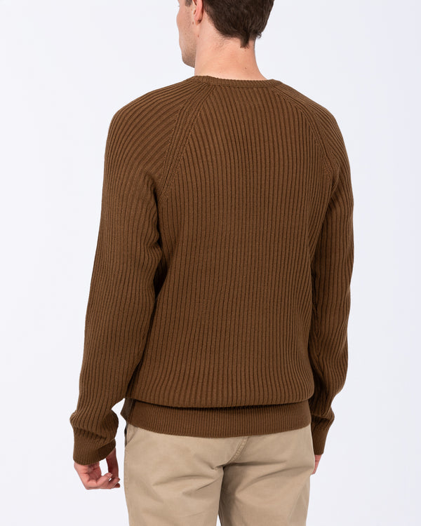 2t Harris Tall Chunky Knit Jumper (khaki)