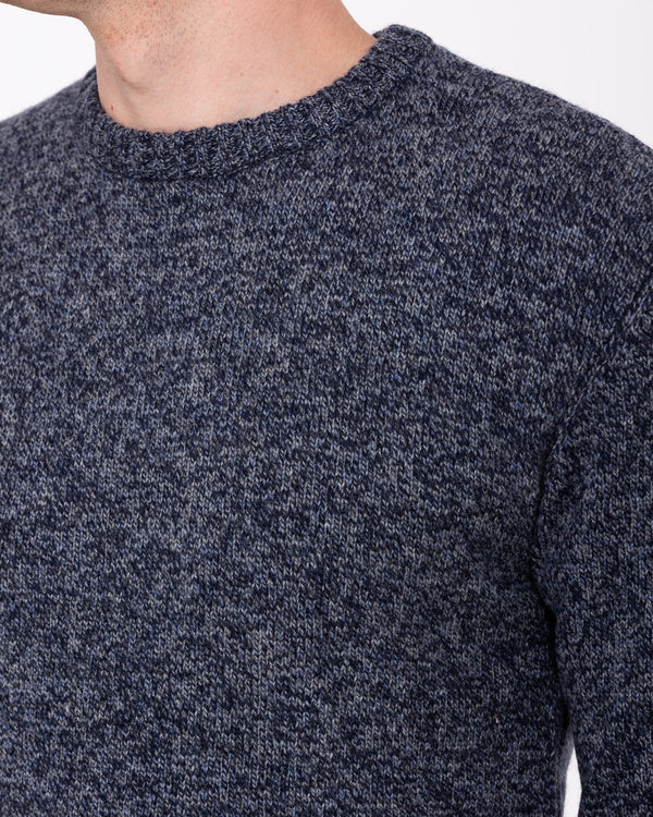 2t Tall Crew Neck Jumper (blue marl)