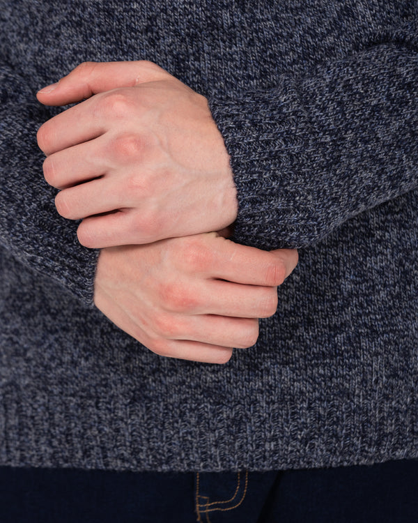 2t Tall Crew Neck Jumper (blue marl)