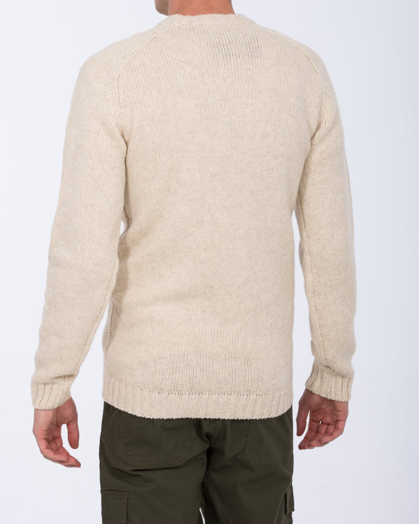 2t Lambswool Cable Knit Tall Jumper (ecru)