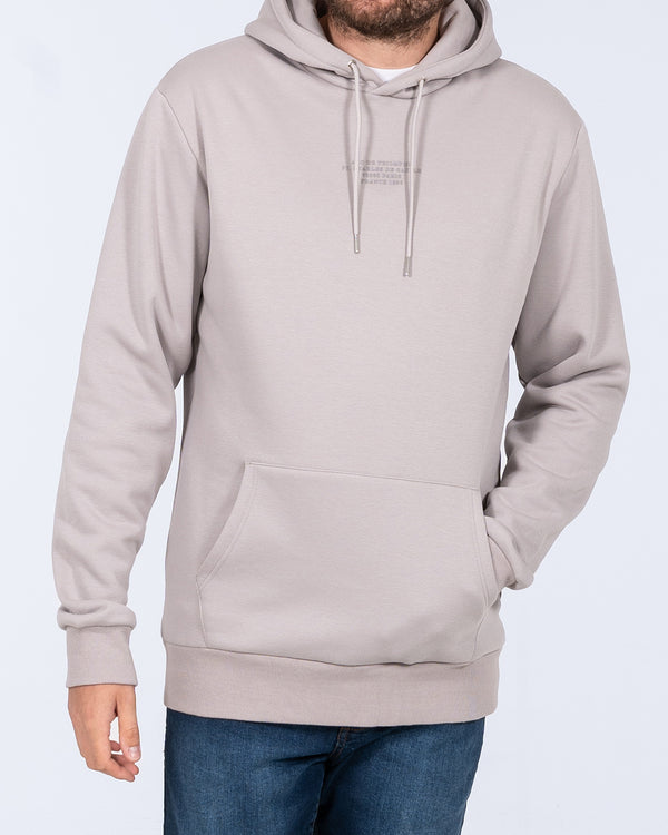 2t Lucien Tall Paris Oversized Pullover Hoodie (light grey)