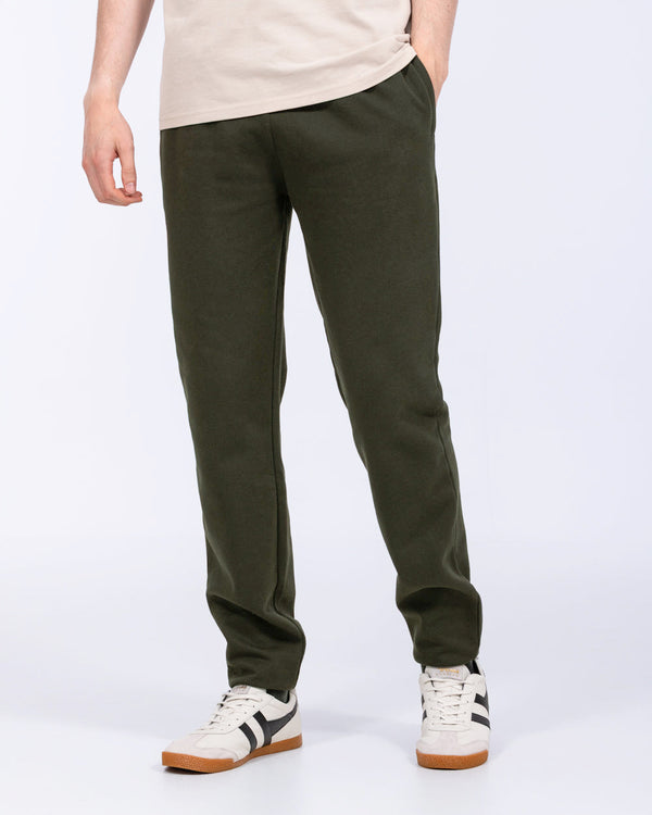 2t Shaun lange joggingbroek met regular fit (flessengroen)