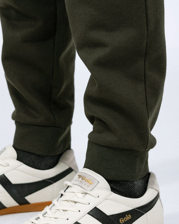 2t Shaun lange joggingbroek met regular fit (flessengroen)