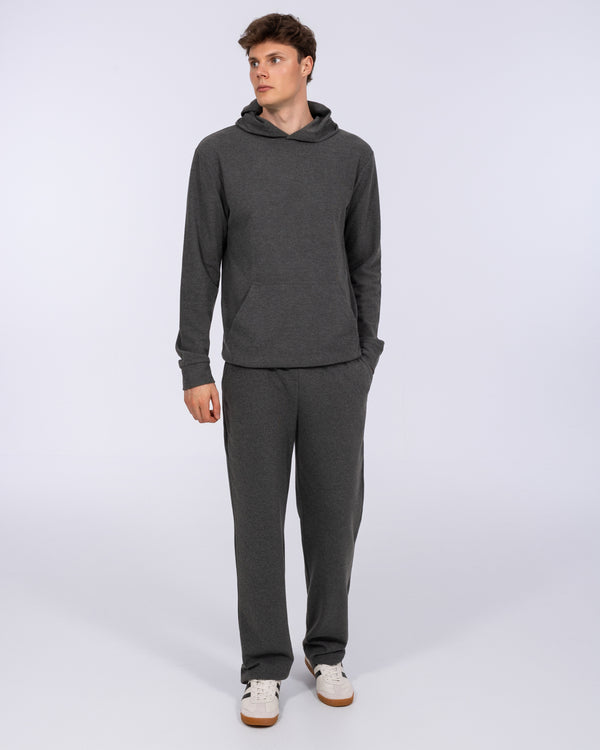 2t Loungewear Jogger mit lockerem Schnitt, 2t groß (Anthrazit meliert)
