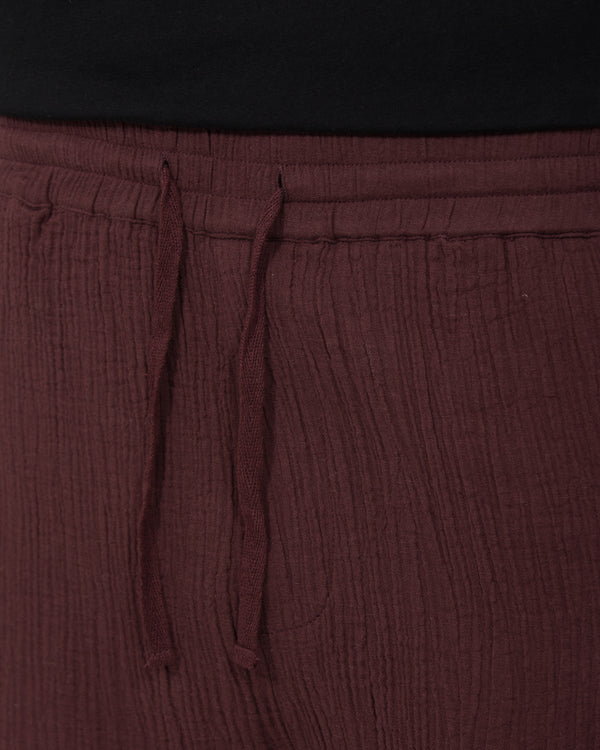 2t Tall Darius Pull On Trouser (burgundy)