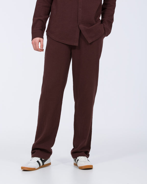 2t Tall Darius Pull On Trouser (burgundy)