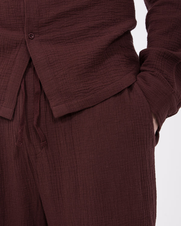 2t Tall Darius Pull On Trouser (burgundy)