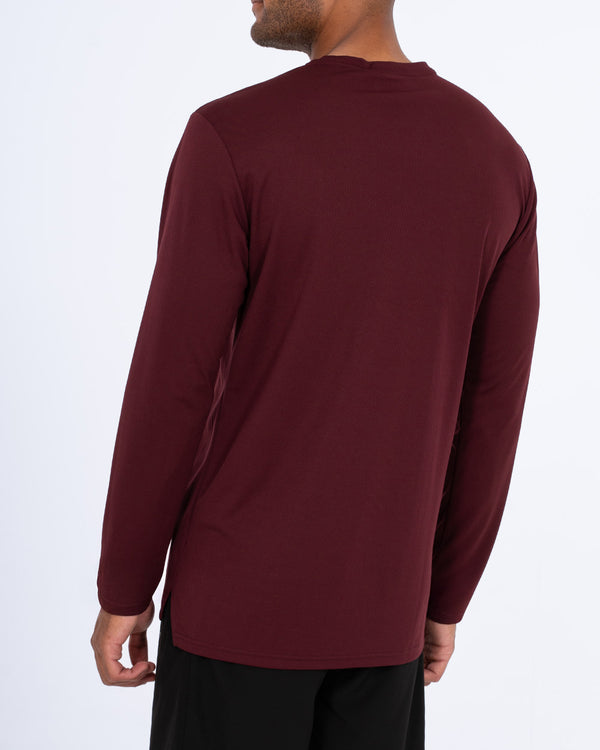 Parell Evolve Tall Long Sleeve Training Top (burgundy)
