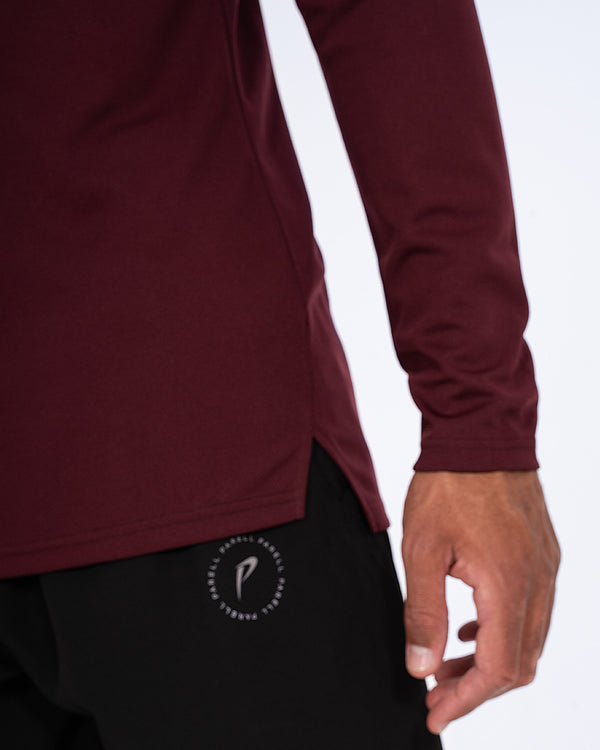 Parell Evolve Tall Long Sleeve Training Top (burgundy)