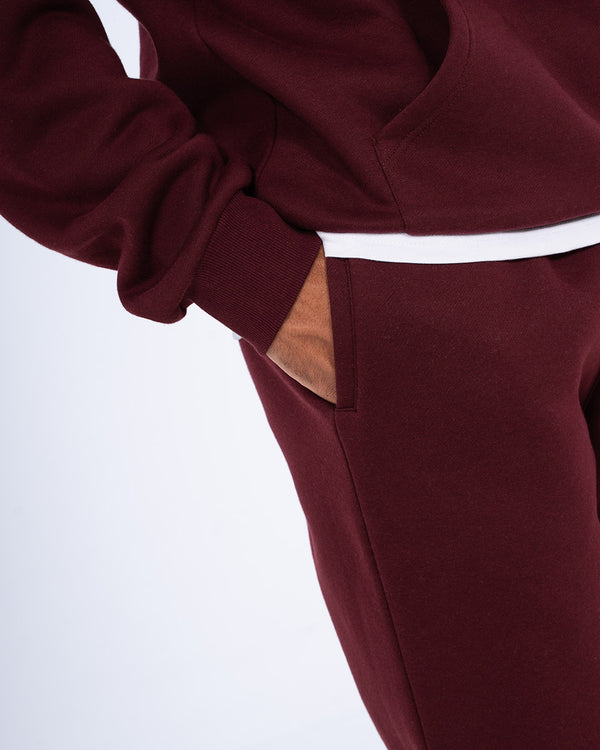 Parell Forge Tall Oversized Joggers (burgundy)