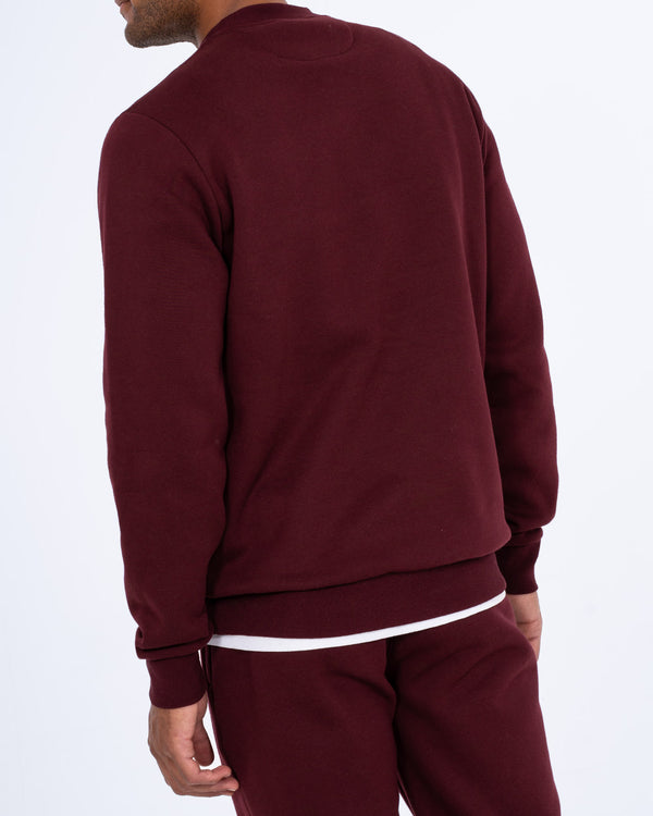 Parell Forge Tall Oversized Sweatshirt (burgundy)