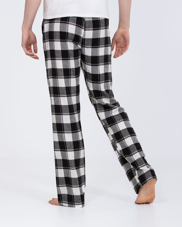 2t Ashton Tall Pyjama Bottoms (black pattern)