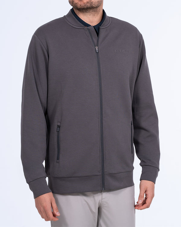 Parell Active Tall Mid Layer Jacket (mid grey)