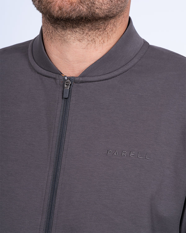 Parell Active Tall Mid Layer Golf Jacket (mid grey)