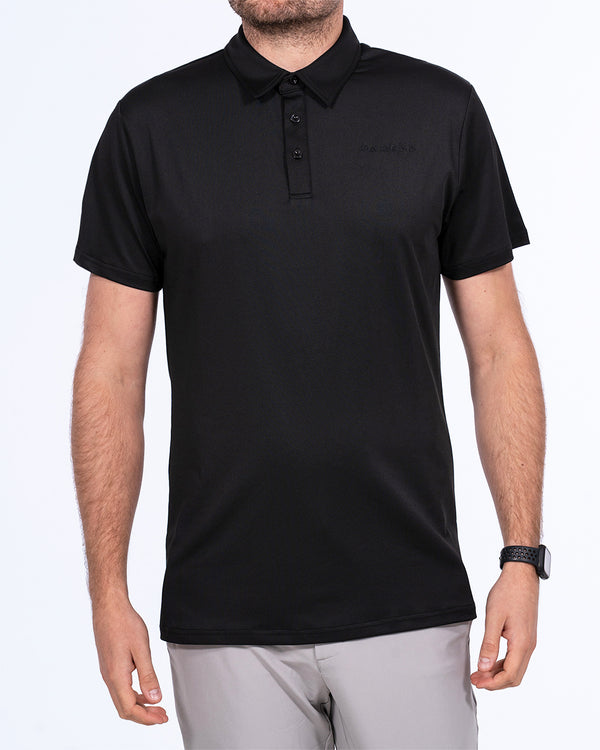 Parell Active Tall Golf Polo Shirt (black)