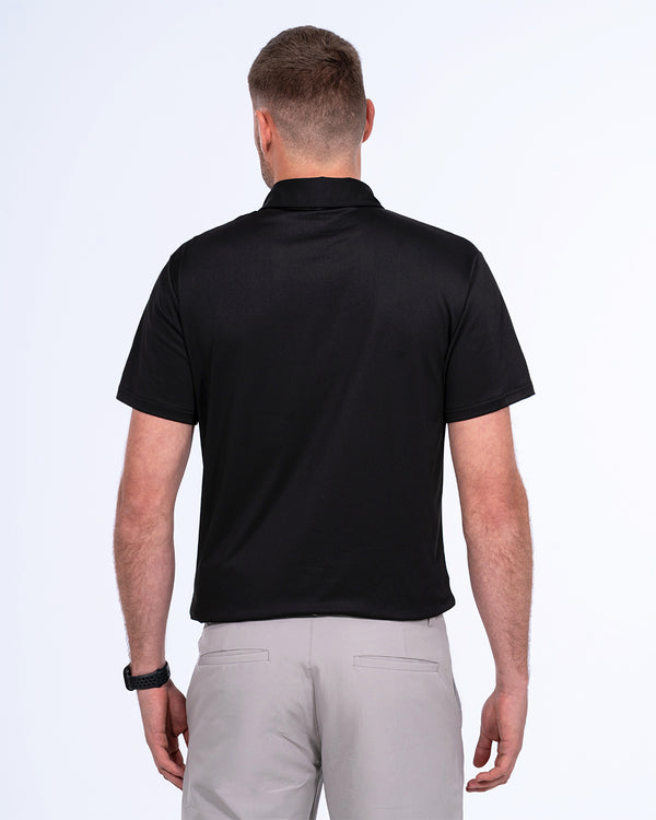 Parell Active Tall Golf Polo Shirt (black)