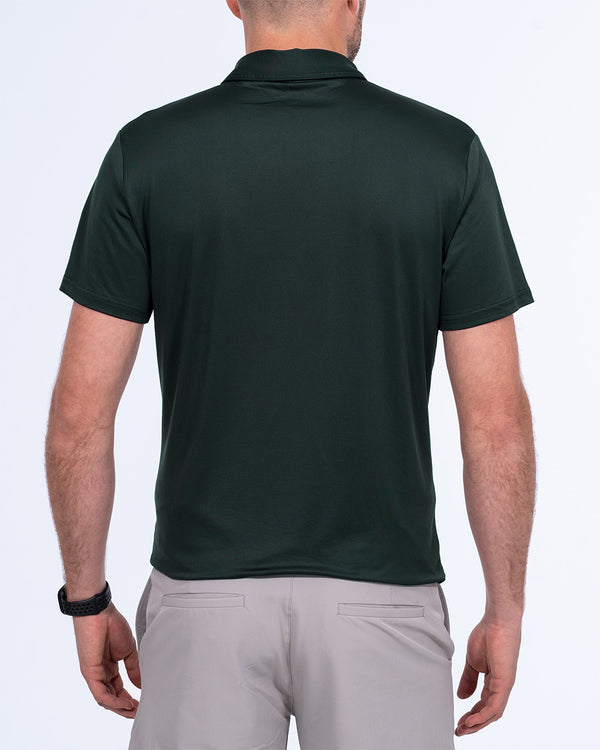Parell Active Tall Golf Polo Shirt (iron moss)