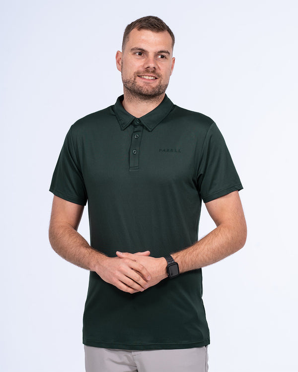 Parell Active Tall Golf Polo Shirt (iron moss)