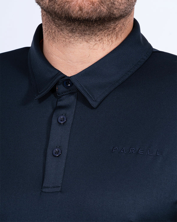 Parell Active Tall Golf Polo Shirt (navy)