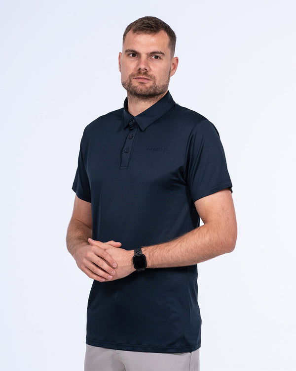 Parell Active Tall Golf Polo Shirt (navy)
