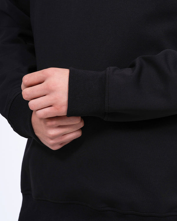 Parell Active Tall Quarter Zip Mid Layer Golf Top (black)