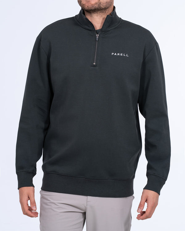 Parell Active Tall Quarter Zip Mid Layer Top (iron moss)