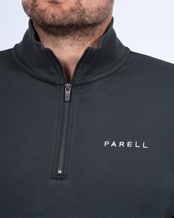 Parell Active Tall Quarter Zip Mid Layer Top (iron moss)
