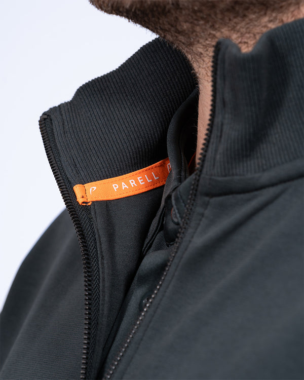 Parell Active Tall Quarter Zip Mid Layer Top (iron moss)