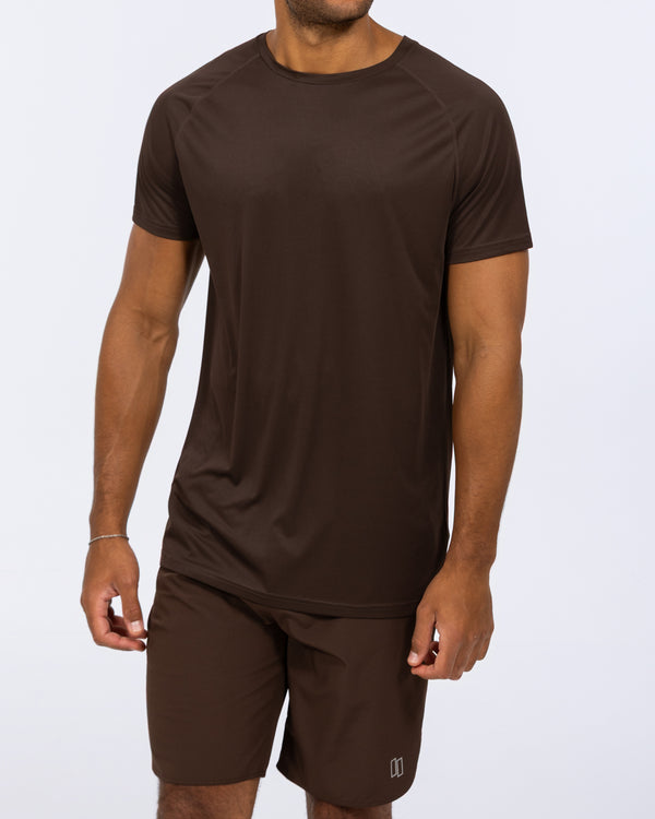 2t Hoher Performance-Top (braun)