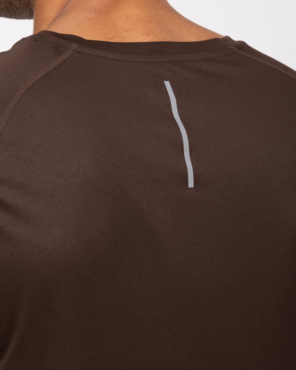 2t Hoher Performance-Top (braun)
